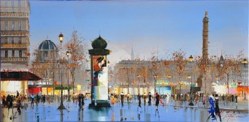 150の主題の芸術作品 Painting - カル ガジューム バスティーユ広場